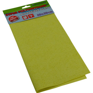 Mikroutierka SUPER PU 30x30cm 260gr./m2 žltá JANEGAL