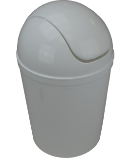 Kôš odpadkový 7L plastový okrúhly