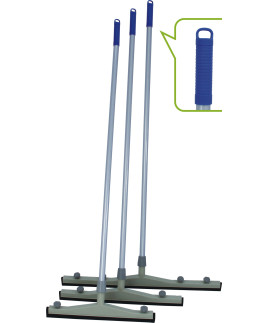 Stierka podlahová STANDART 45cm plastová s tyčou 120cm