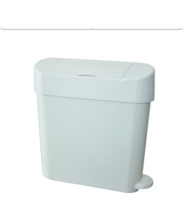 Kôš odpadkový 15 L hygienický s pedálom biely