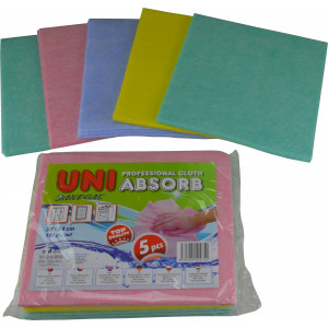 Uniabsorb 38x34 cm 110gr/m2 Fmix 5ks fólia JANEGAL Uniabsorb 38x34 cm 110gr/m2 Fmix 5ks fólia JANEGAL