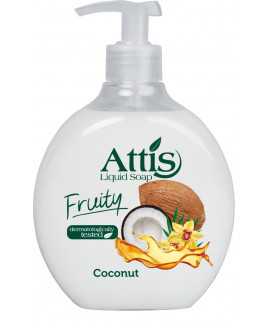Attis tekuté mydlo s dávkovačom 500ml kokos