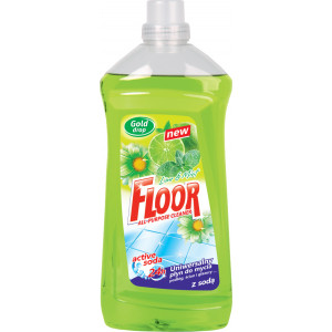 Floor univerzálny čistič 1,5L citrón a mäta Floor univerzálny čistič 1,5L citrón a mäta