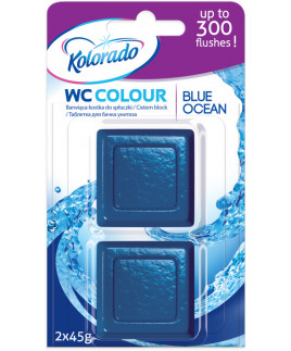 WC tableta modrá do splachovacej nádržky