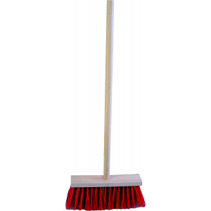 Metla priemyselná 25cm drev. s násadou 120cm Metla priemyselná 25cm drev. s násadou 120cm