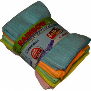 Mikroutierka Rainbow 40x40cm 5ks  JANEGAL