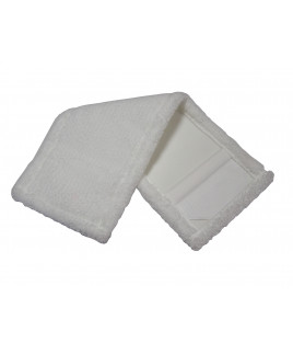 Mop kapsový Micro soft 40x11 cm biely