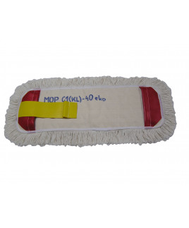 Mop kapsový úchyt Claro 40 cm bavlnený