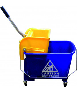 Vozík Doublebucket 20L s horizontálnym lisom