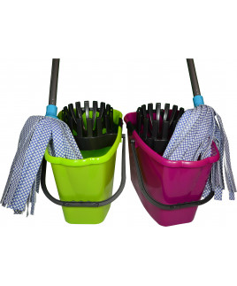 WETmop set 10L Fmix. oválny visk.mop 80gr
