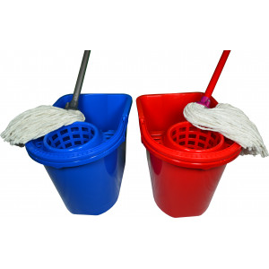 WETmop set 15L oválny s bavl. mopom 180gr. WETmop set 15L oválny s bavl. mopom 180gr.