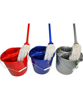 WETmop set 10L IT Fmix okrúhly s bavl.mopom