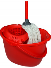 WETmop set 15L IT s tyčou a bavl. mopom 180gr.