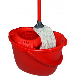 WETmop set 15L IT s tyčou a bavl. mopom 180gr. WETmop set 15L IT s tyčou a bavl. mopom 180gr.