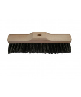 Zmeták 30 cm drevený so závitom s 50% prírodným vlasom