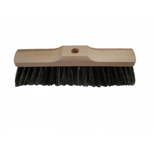 Zmeták 30 cm drevený so závitom s 50% prírodným vlasom Zmeták 30 cm drevený so závitom s 50% prírodným vlasom