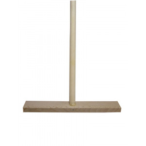 Zmeták 40cm drevený bez štetín s násadou 140cm Zmeták 40cm drevený bez štetín s násadou 140cm