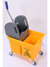 Vozík Doublebucket 2x12 L s vertikálnym lisom